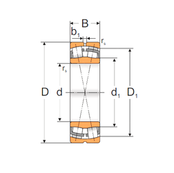 Bearing 23322 MBW33 images