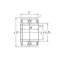 Bearing 26NJ/NJP2580 images