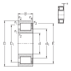 Bearing NCF3092-V images