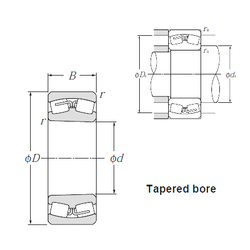 Bearing LH-22216EK images