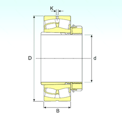 Bearing 23080 EKW33+OH3080 images