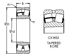 Bearing 24136CK30W33 images