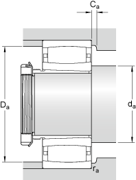 Bearing C 3022 K + AHX 3122 images