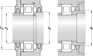 Bearing NJ 408 MA images