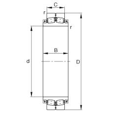 Bearing 241SM470-MA images