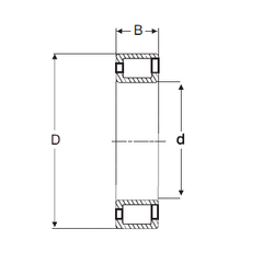 Bearing NCF 2924 V images