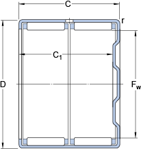 Bearing BK 3038 images
