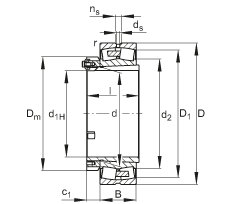 Bearing 24196-E1A-K30-MB1 images