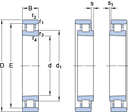 Bearing N 1013 KTNHA/HC5SP images