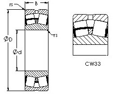 Bearing 23228CC5S3W33 images