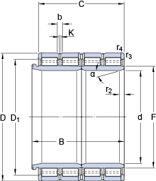 Bearing BC4B 322497/HA4 images