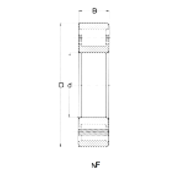 Bearing NF214 images