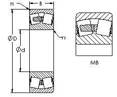 Bearing 24144MB images