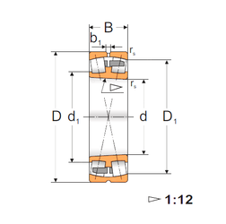 Bearing 23124K images