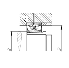 Bearing 23122-E1A-K-M + AHX3122 images