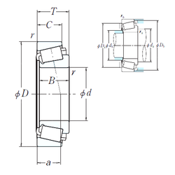 Bearing 93800/93125 images