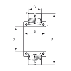 Bearing 222S.307-MA images