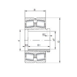 Bearing 23052 KCW33+AH3052 images