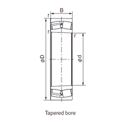 Bearing 22215EXK images