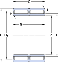 Bearing BC2B 322217/VJ202 images