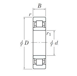 Bearing 3NC NU1011 FY images