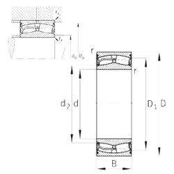 Bearing 24144-E1-2VSR-H40 images