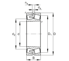 Bearing 24196-E1A-K30-MB1 images