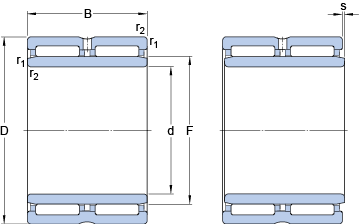 Bearing NA 6919 images