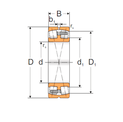 Bearing 22212 MBW33 images