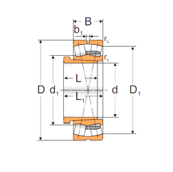 Bearing 24144 MBW33+4753744HK images