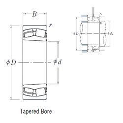 Bearing 23120CKE4 images