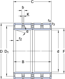 Bearing BC4B 326361 B/HA1 images