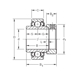 Bearing 1008KLL images