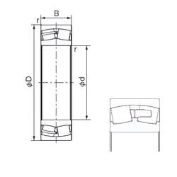 Bearing 22252E images