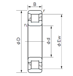 Bearing N 256 images