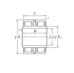 Bearing 2UJ1917 images