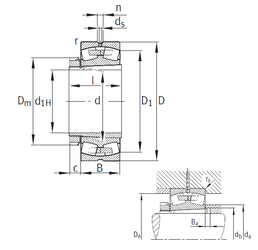 Bearing 22240-B-K-MB images