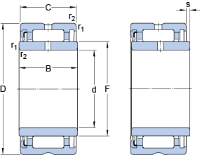 Bearing NA 4908 RS images