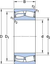 Bearing 24013-2RS5W/VT143 images