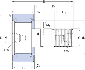 Bearing KRV 32 PPXA images