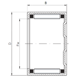 Bearing BK162418 images