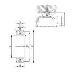 Bearing 23176-E1A-MB1 images