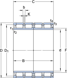 Bearing BC4-8031/HA1VA907 images