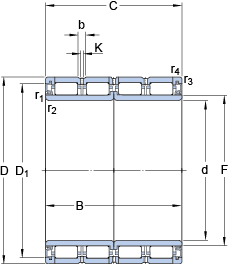 Bearing BC4-8003/HA1VA907 images