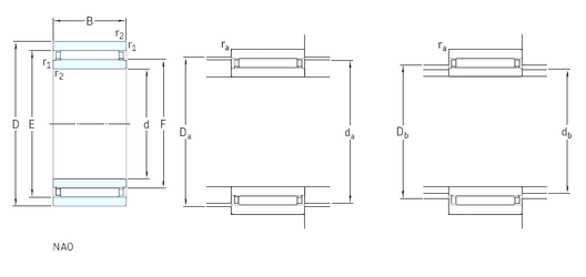 Bearing NAO15x32x12 images