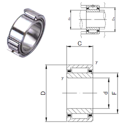 Bearing NKI 7/16 images