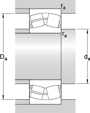 Bearing 21305 CC images