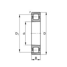 Bearing 20206-K-TVP-C3 images