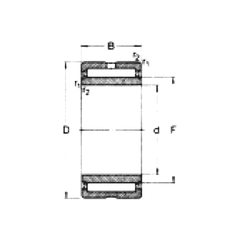 Bearing NA4922-2RS images