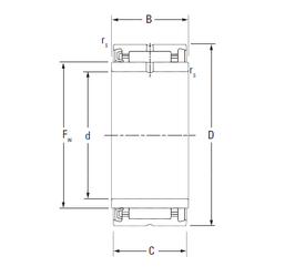 Bearing NA4908RS images